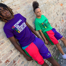 Load image into Gallery viewer, D.efining O.ur P.otential &amp; E.xcellence Tee - Purple - 2dope4kidz.myshopify.com
