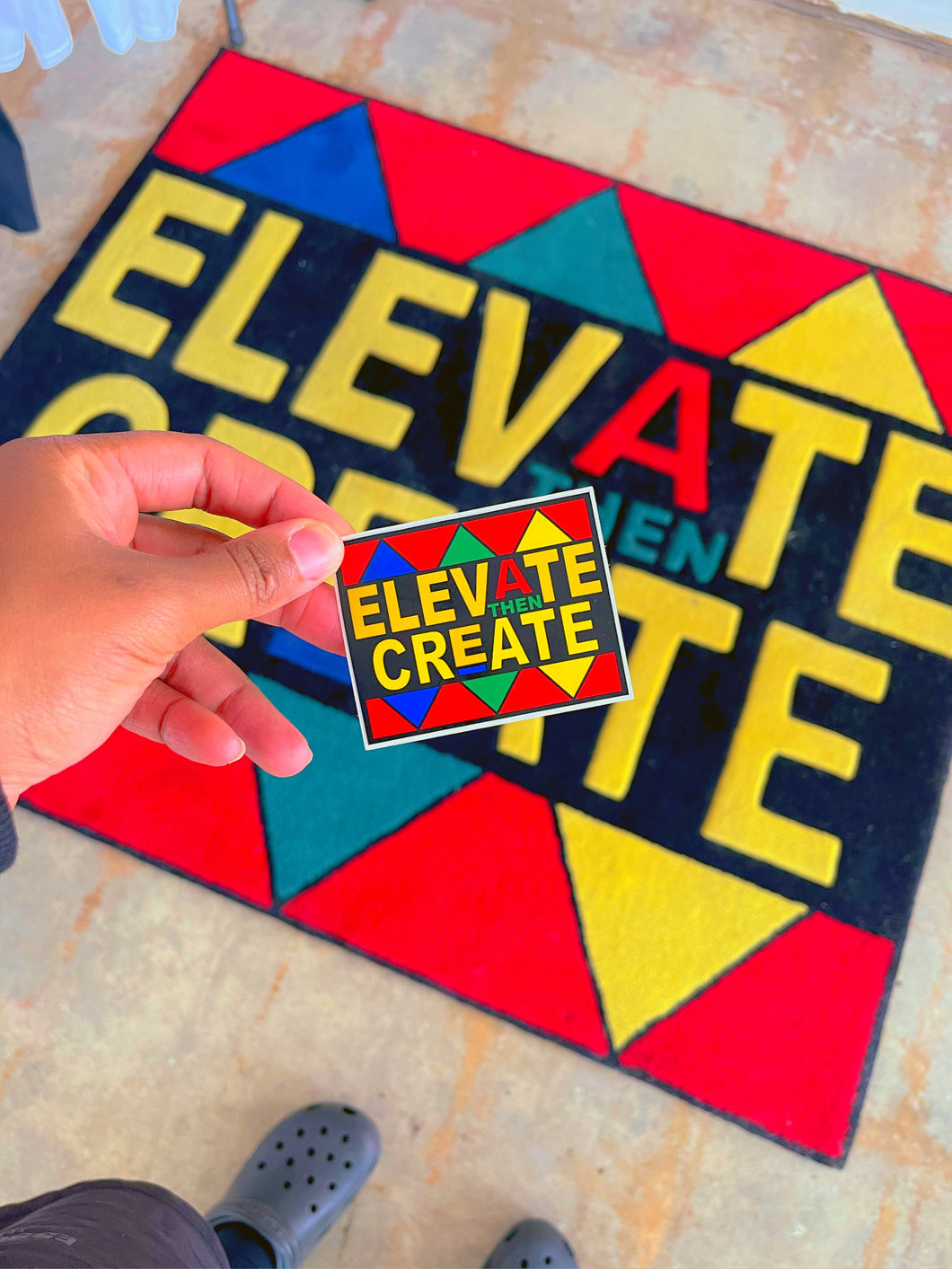 Elevate Then Create Stickers
