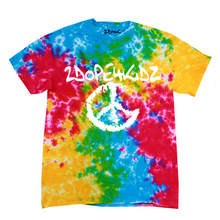 Load image into Gallery viewer, Hippy Vibes Tee - Tie Dye - 2dope4kidz.myshopify.com
