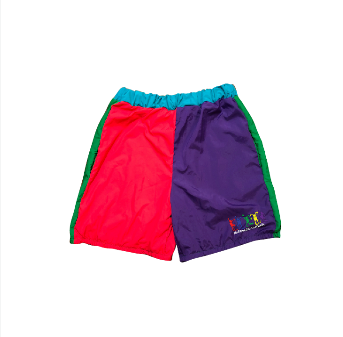 Dope Vibes Colorblock Windbreaker Shorts (Kids) - 2dope4kidz.myshopify.com